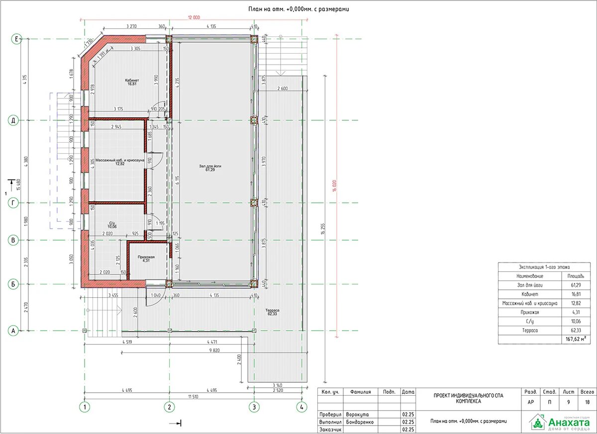 Архитектурный план