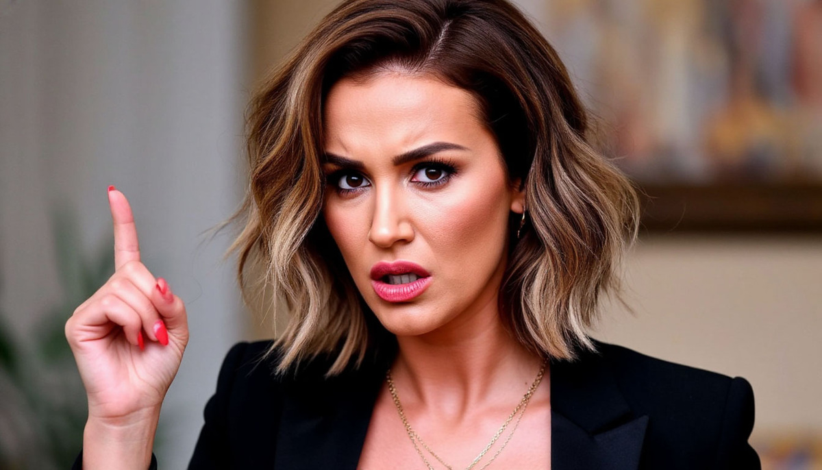 Ольга Бузова. Создано ИИ.