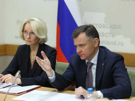    Виктория Абрамченко и Юрий Слюсарь // фото: donland.ru