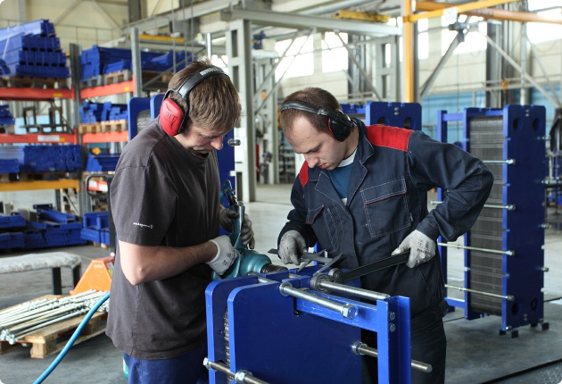 "Ридан" за работой