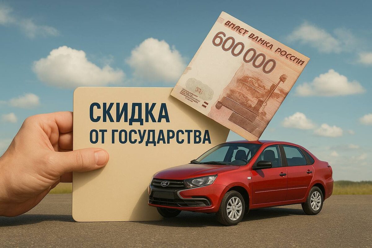 Государство дарит 600 000 ₽ на первый автомобиль! Почему об этом почти никто не знает — и как получить свою скидку уже в июне