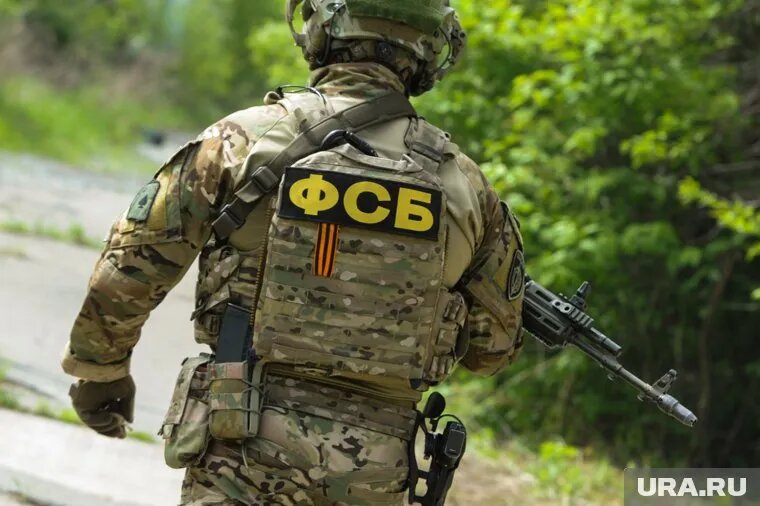 Сотрудники ФСБ задержали потенциального террориста. Фото: Вадим Ахметов © URA.RU