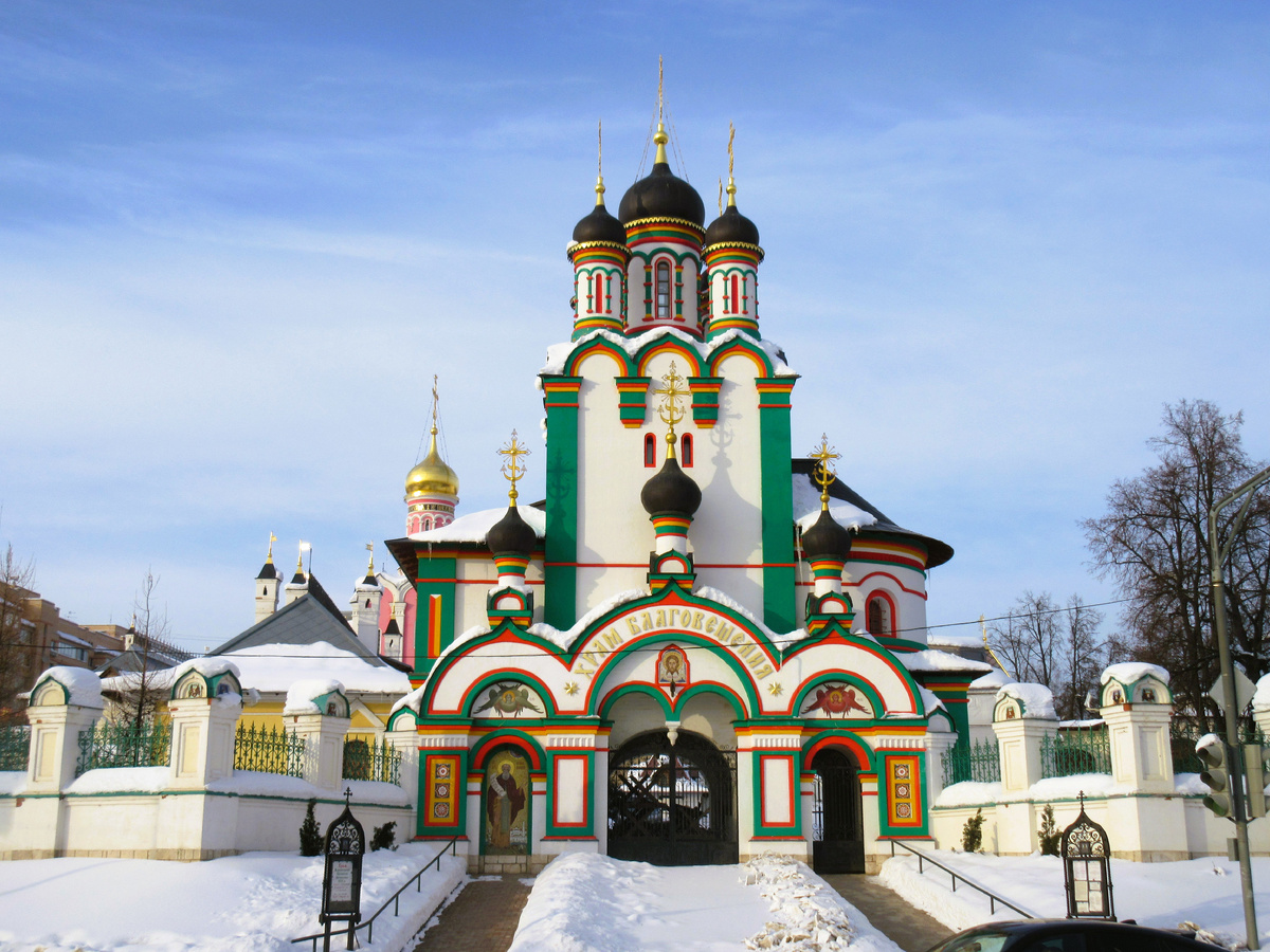 Надвратный храм преподобного Иосифа Волоцкого (новый)