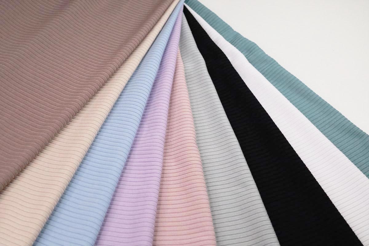 Ткань трикотаж лапша