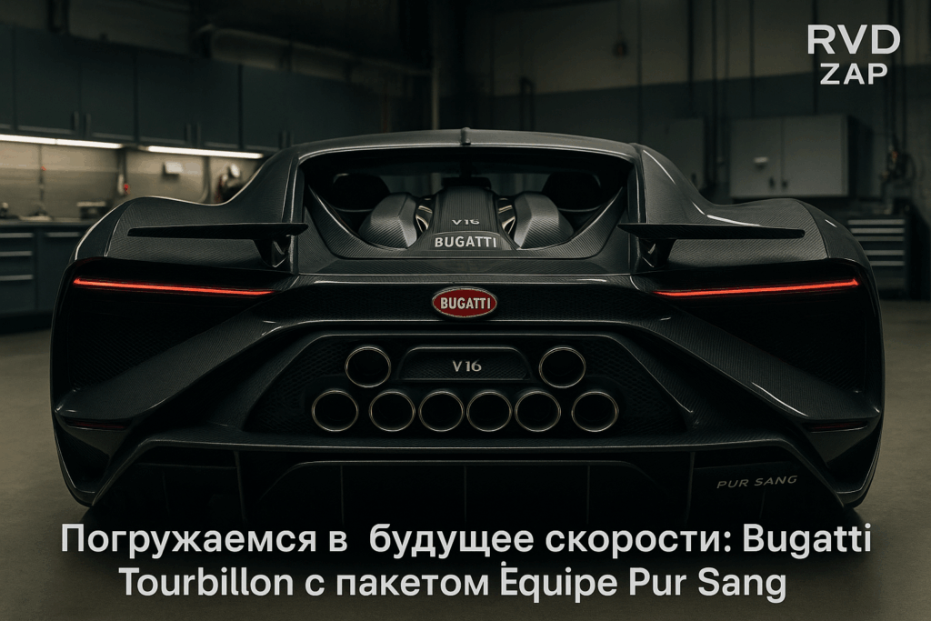    Bugatti Tourbillon с пакетом Équipe Pur Sang и 8 выхлопными трубами admin