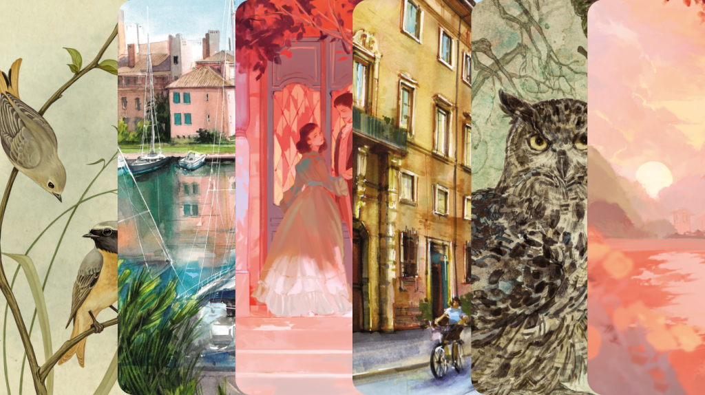     Обои для телефона — с иллюстрациями из книг МИФа. Июнь 2025 Екатерина Ушахина