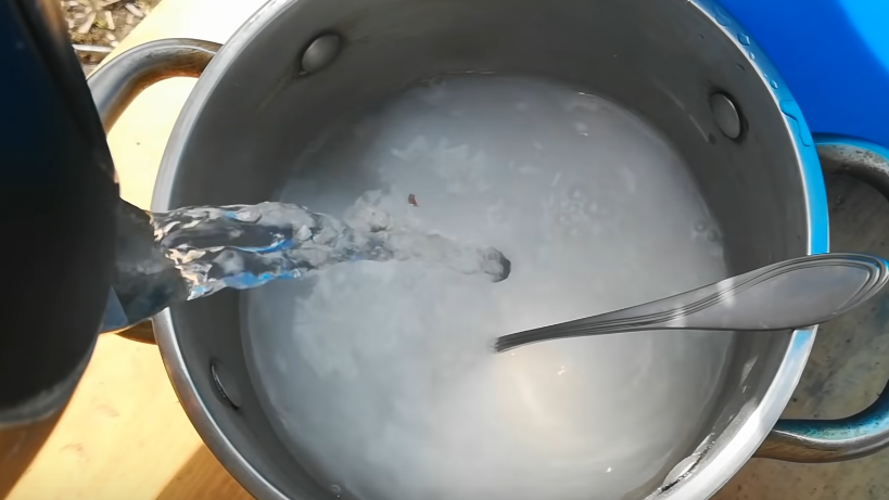 Приготовление раствора