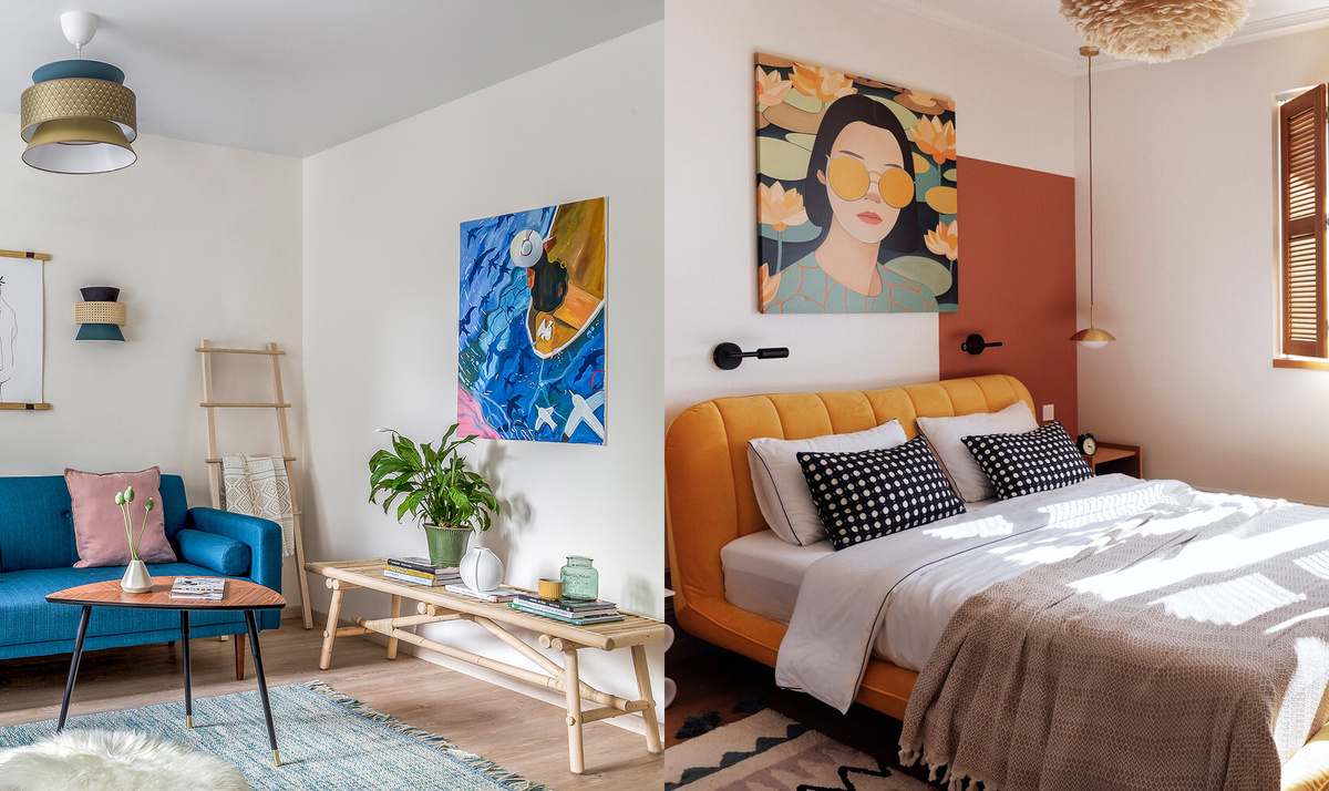 Летние интерьеры с красками LOYMINA Group