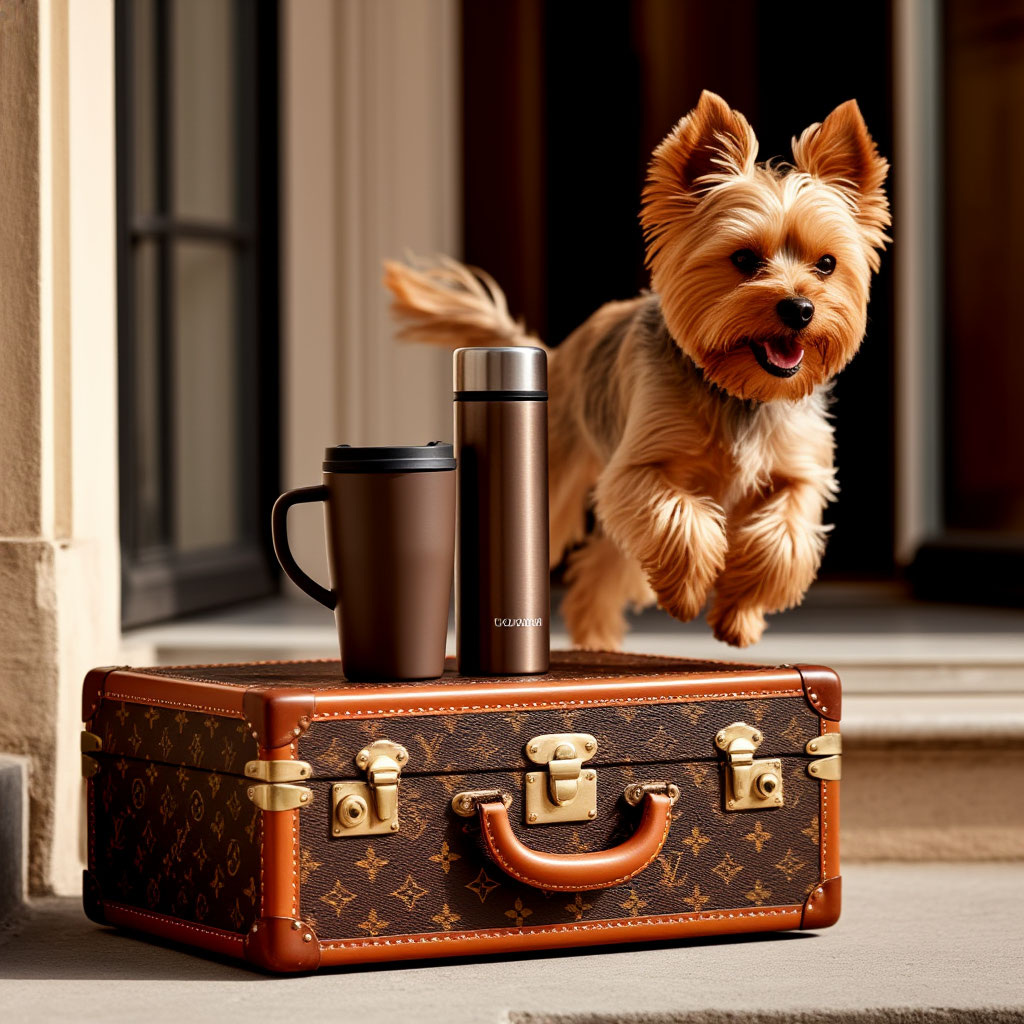 термос и кружка горячего кофе)!