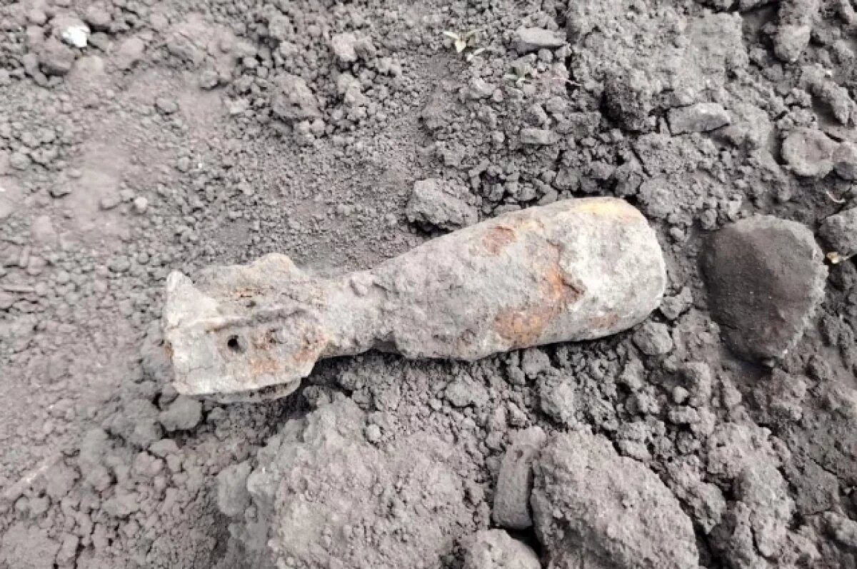    В Чучково обнаружена мина времен Великой Отечественной войны