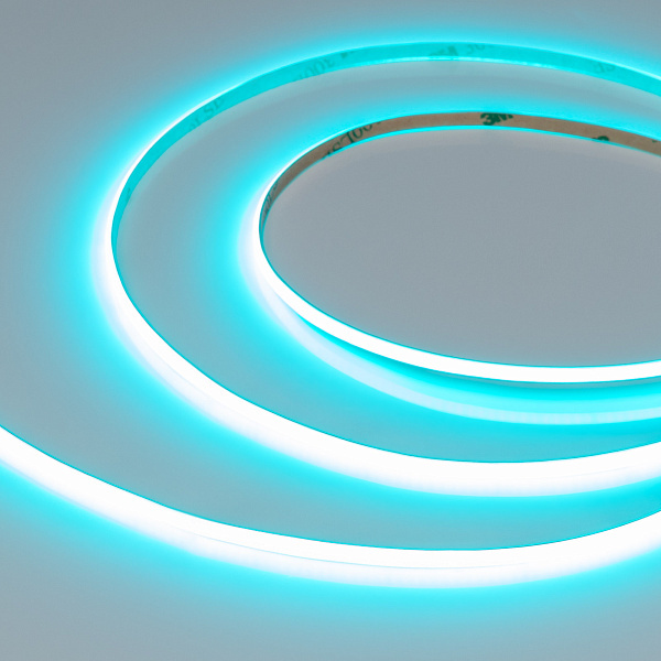 Светодиодная лента COB-X480-4mm 24V Aquamarine (4 W/m, IP20, 5m) (Arlight, -). Артикул: 046917
