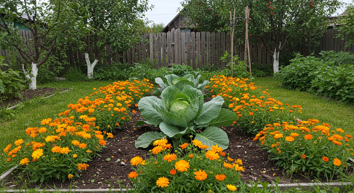 Особенно хороша рядом с капустой и огурцами