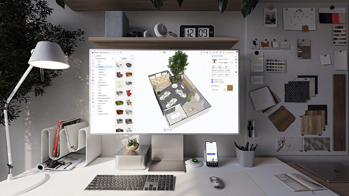 Интерфейс программы Планоплан
