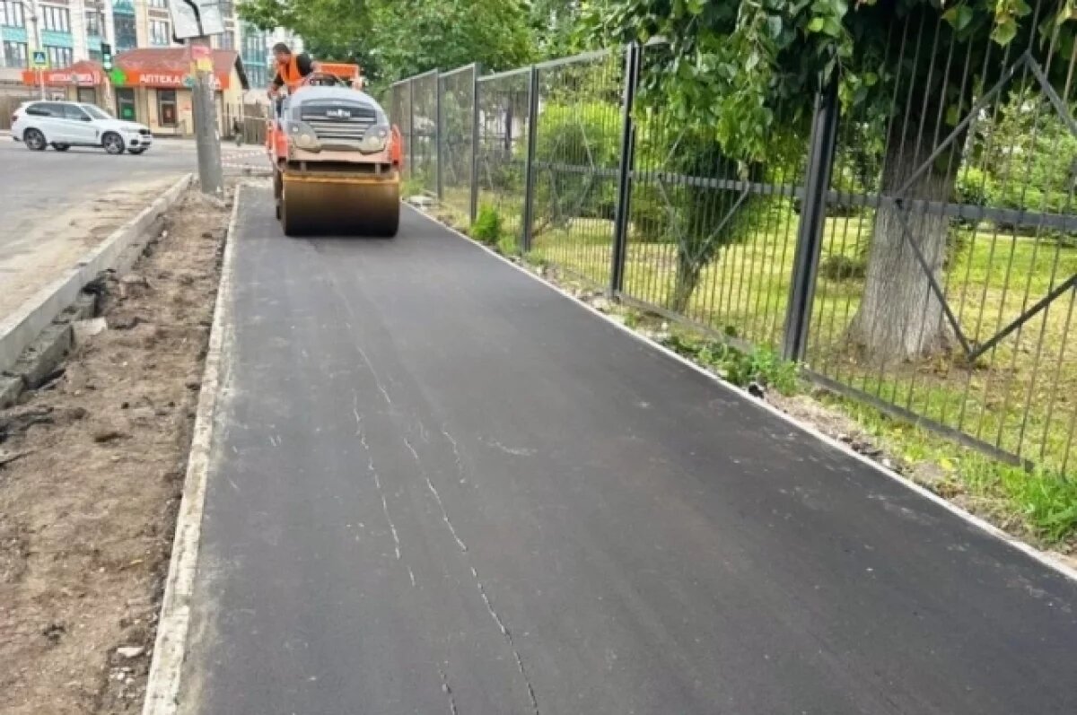    В Туле ремонтируют дороги на пяти улицах