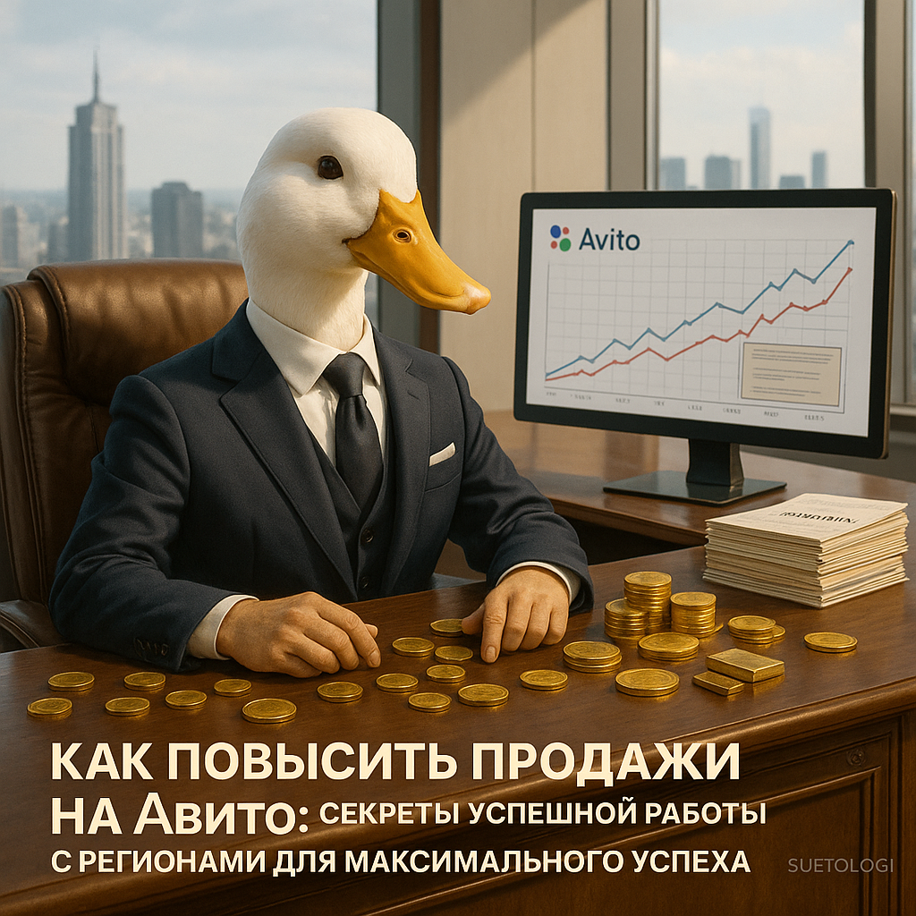    Секреты успешной работы с регионами на Авито Суетолог