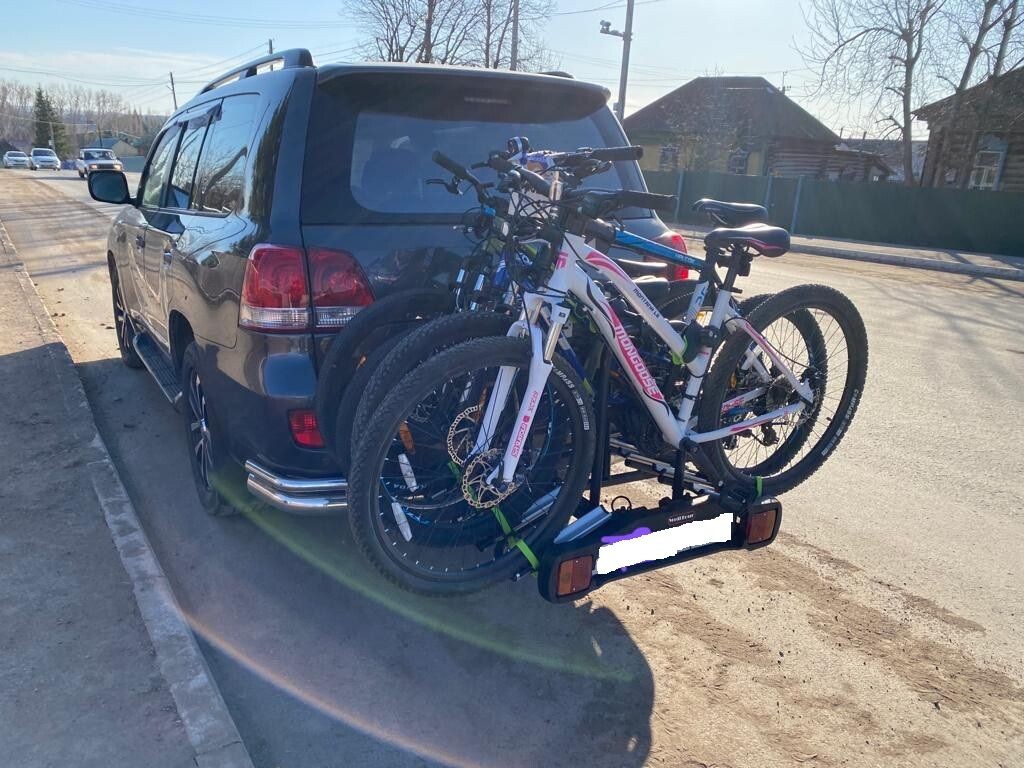 Велобагажник для 4 велосипедов WellTour