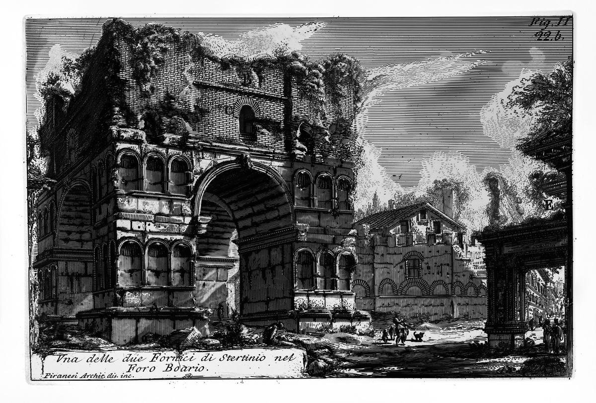 Одна из двух Стертиниевых сводов в Боарном форуме.