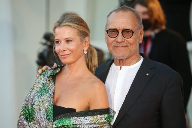    Юлия Высоцкая и Андрей Кончаловский. Фото: Getty Images