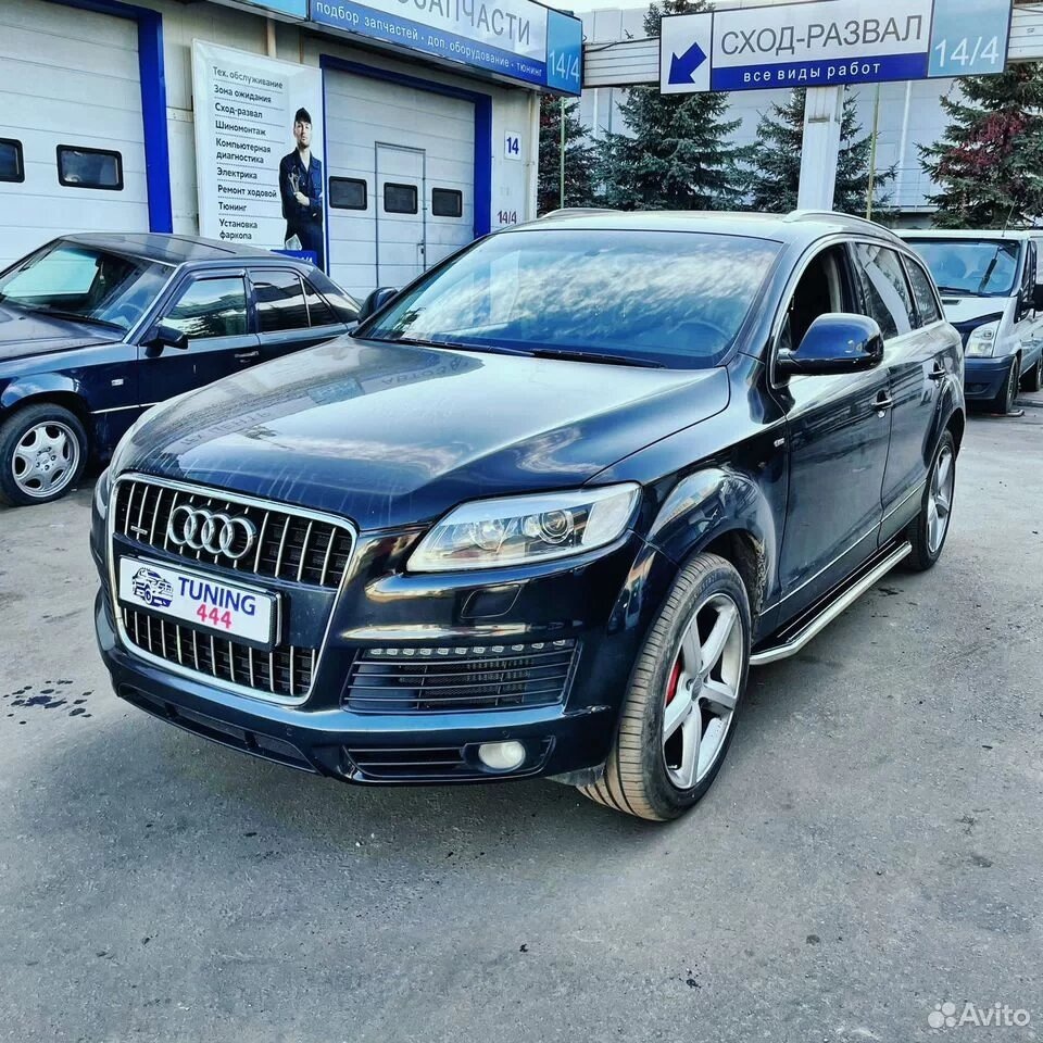 Пороги на Audi Q7 2006-2015
