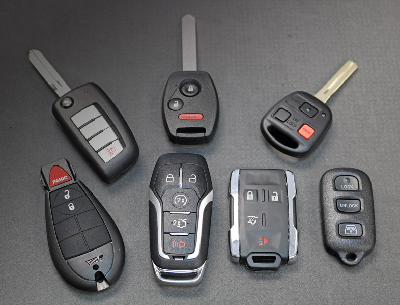 Виды автомобильных ключей