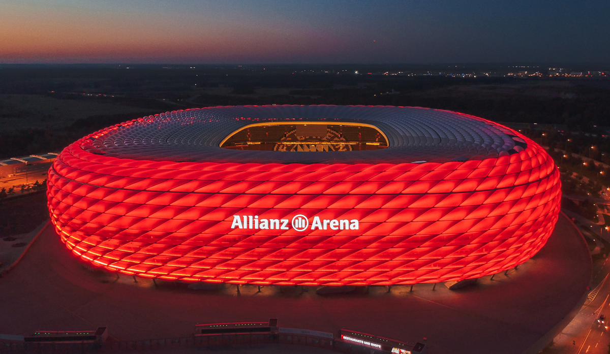 Альянс Арена-Мюнхен, Германия.