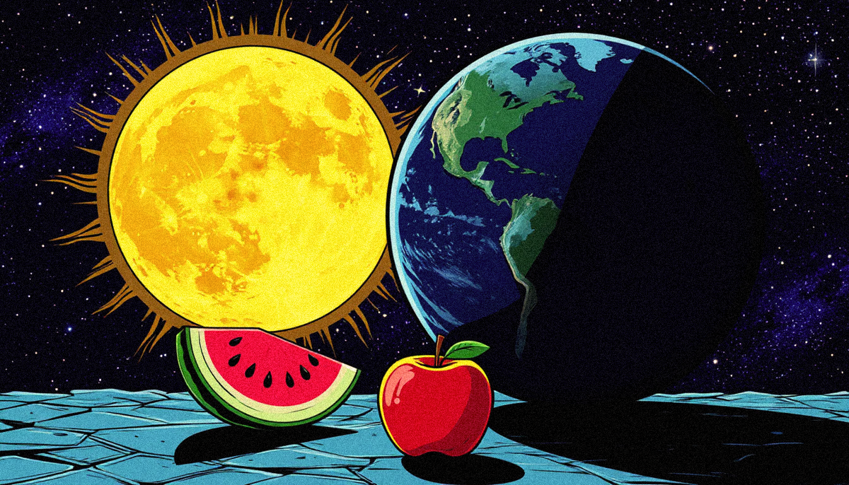 Как тень от арбуза помогла измерить Луну? Раскрываем гениальный трюк Аристарха с лунным затмением и геометрией!