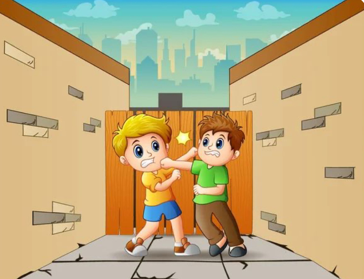 Не нужно ругать ребёнка за участие в конфликте