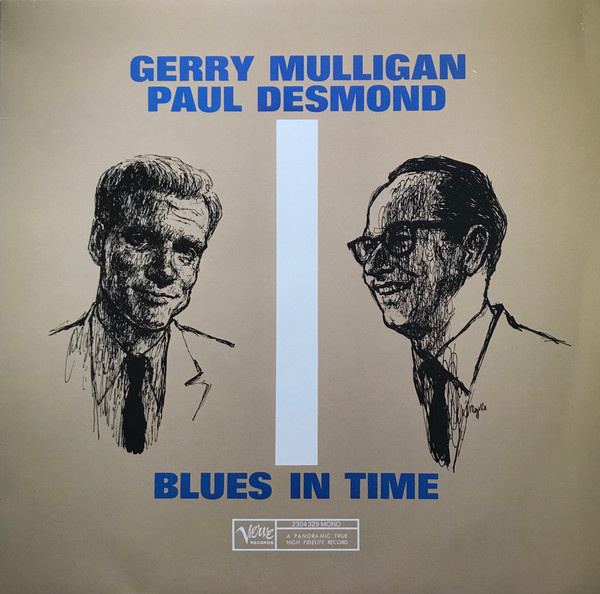 Обложка альбома Gerry Mulligan · Paul Desmond Quartet - "Blues In Time"