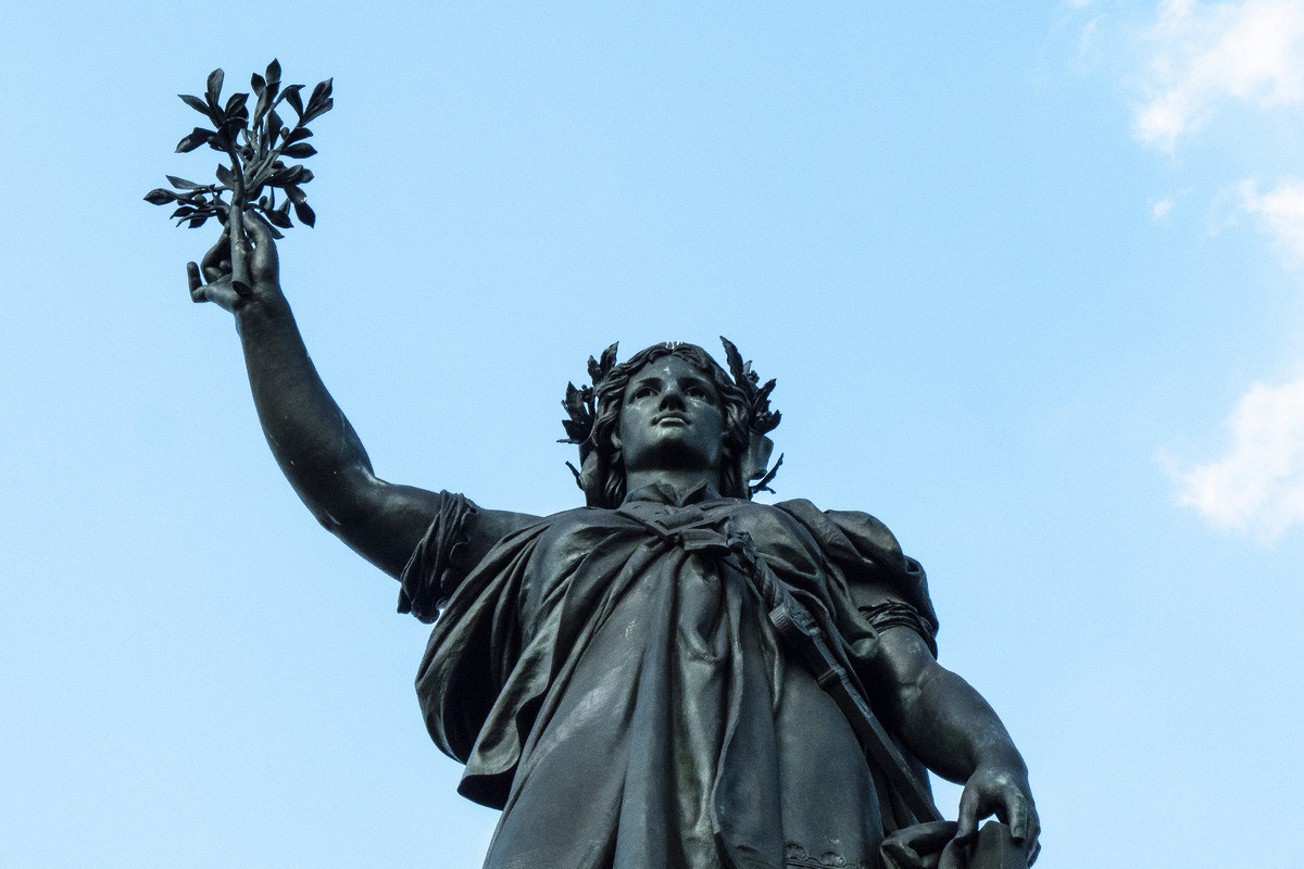 Статуя Марианны в Париже. Фото: CarrieB./Flickr