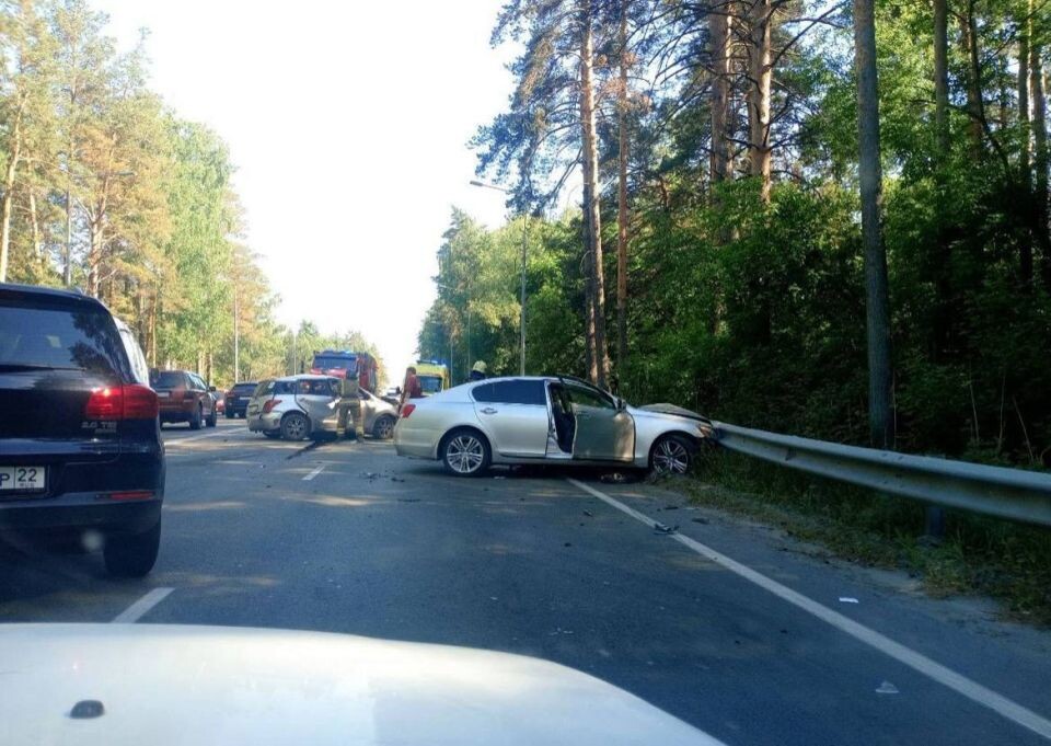    ДТП. Ленточный бор. Источник: t.me/go_barnaul_telegram