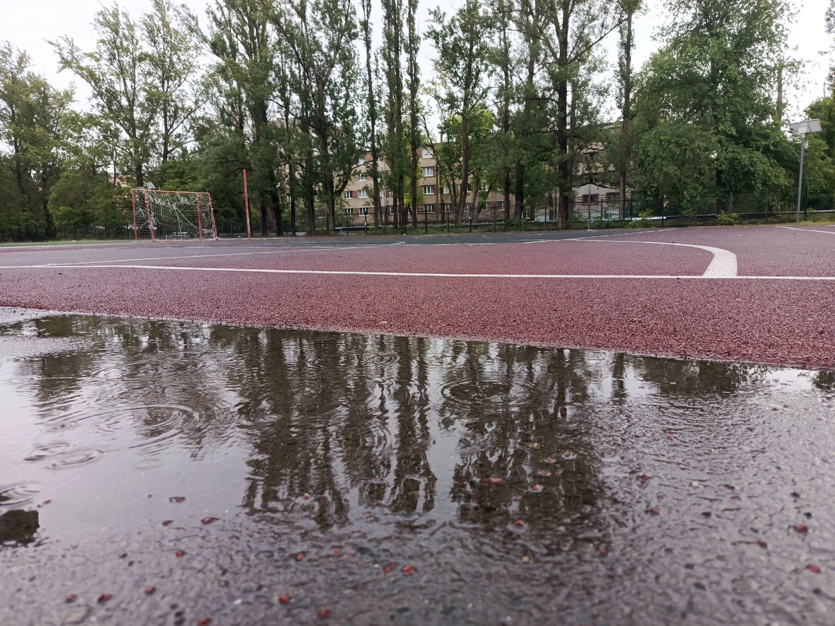 Идёт дождик - выходите на пробежку! 🌧