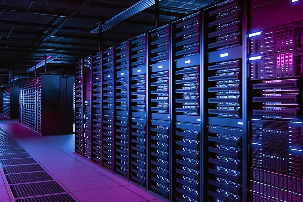    Центр обработки данных. Фото iStock