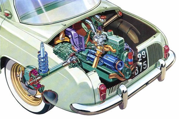 Заднемоторная компоновка