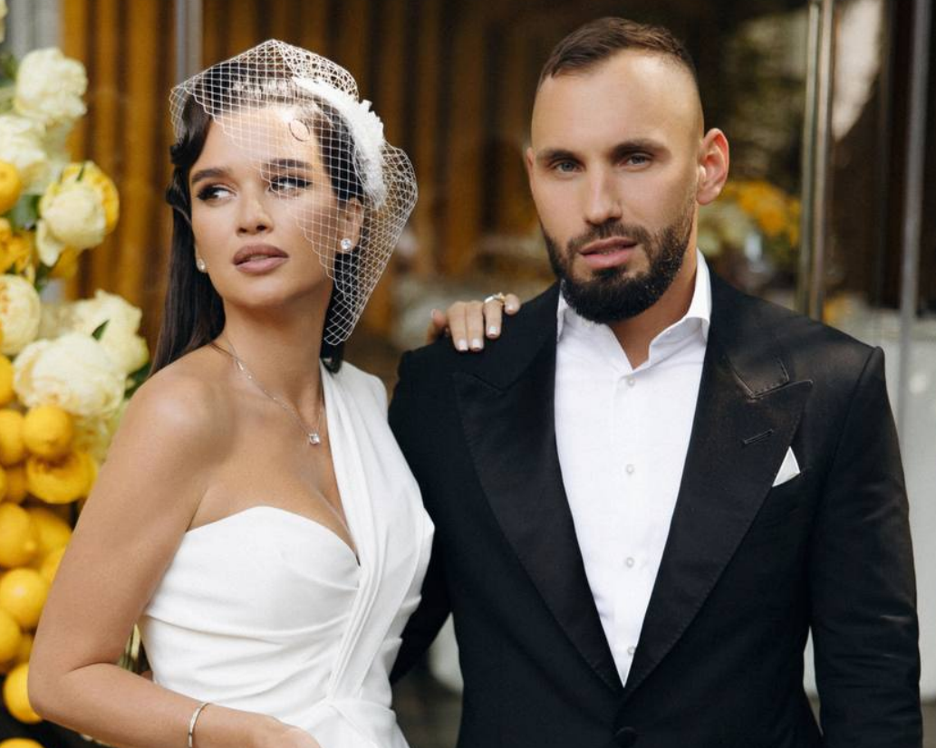 Ксения Бородина и Николай Сердюков. Фото: Telergam / @borodylia0803