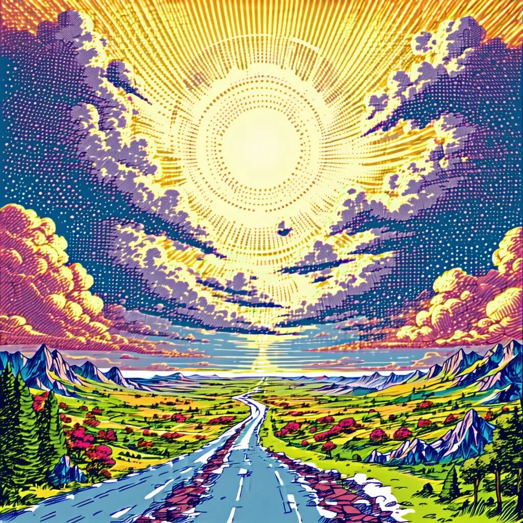 Гиперболические поля и нелинейное течение времени: взгляд через призму Таро