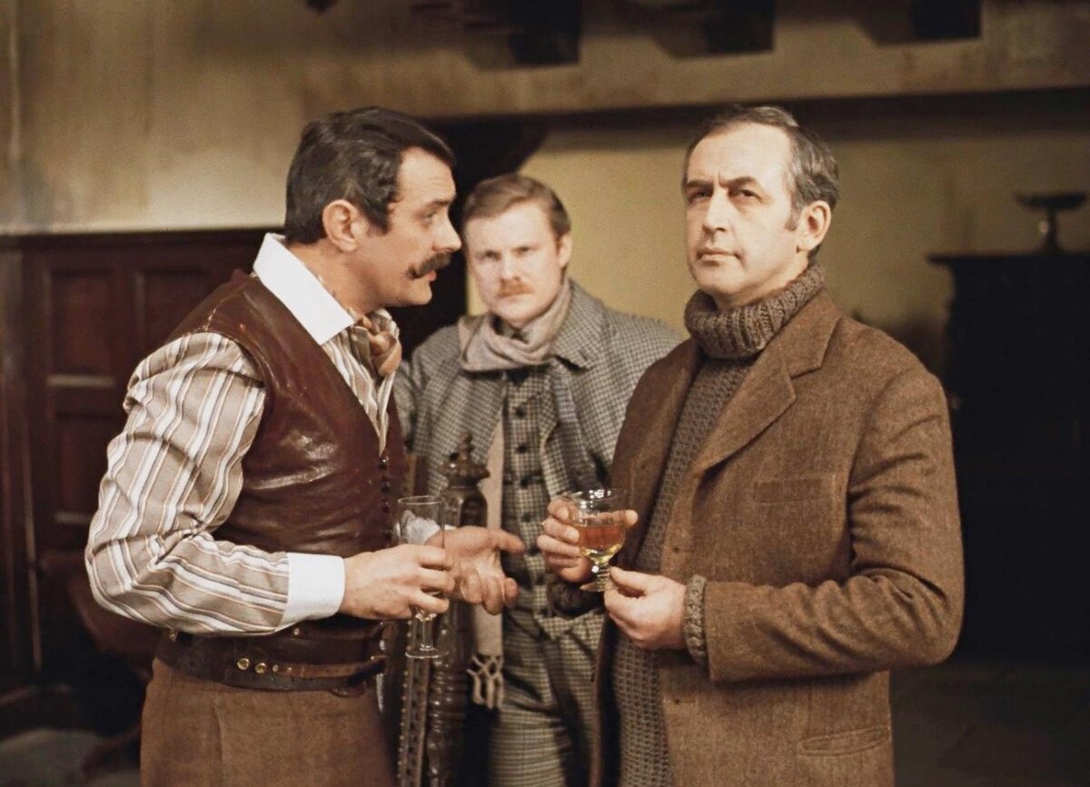 Кадр из фильма "Собака Баскервилей" (1981)
