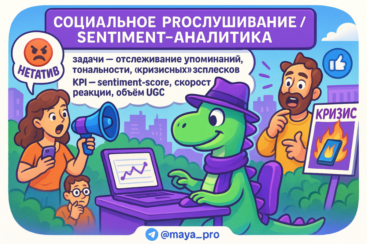    Социальное прослушивание и sentiment-анализ: как сделать бренд не просто слышимым, а любимым Артур Хорошев