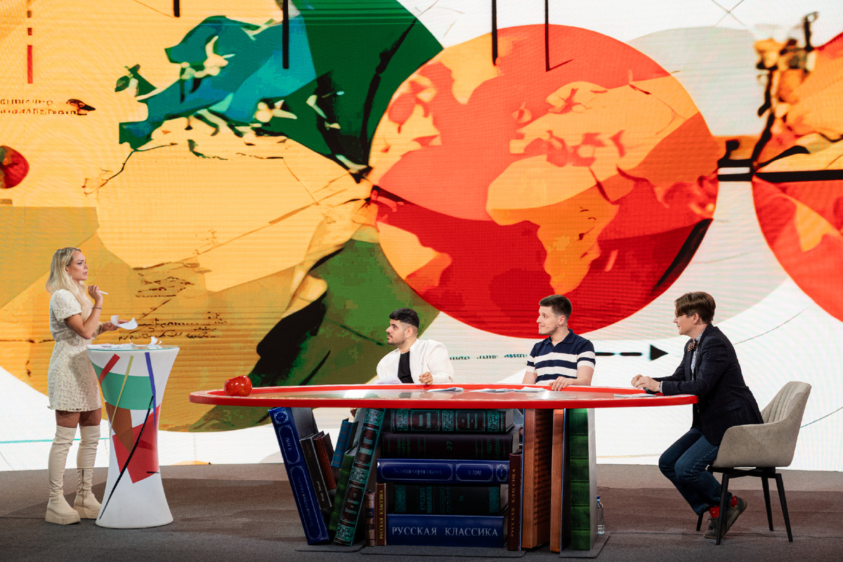 Съёмки шоу «Культура для всех»