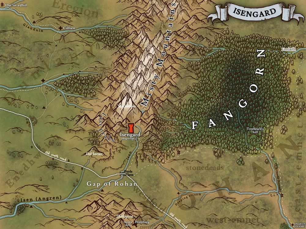 Карта для ориентирования (livemaster.ru).