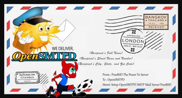 freebsd Relay Email SMTP OpenSMTPD