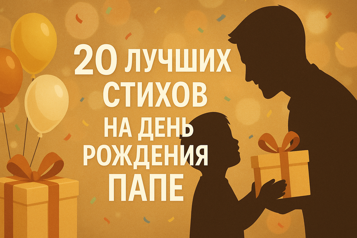 С днем рождения ПАПА!