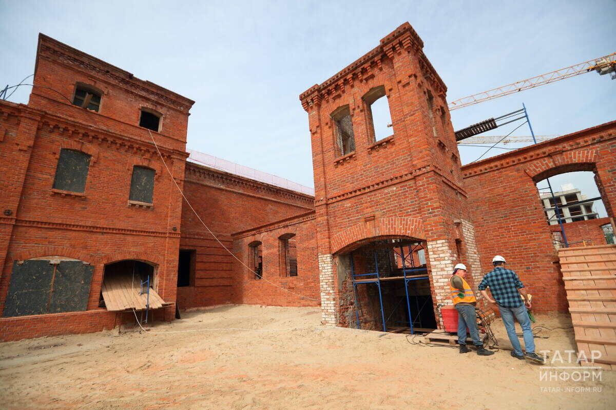 Индустриальный памятник XIX века превратится в культурный кластер для молодежи и туристовФото: © Михаил Захаров / «Татар-информ»