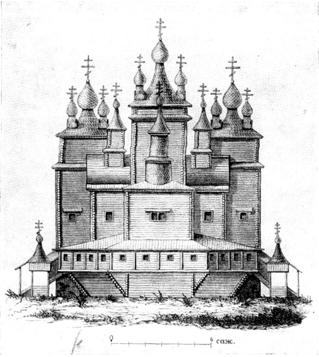 Рисунок Воскресенского собора. Взято из Википедии