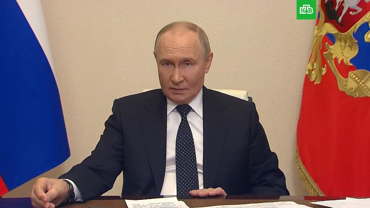    «Целенаправленный удар по гражданским»: Путин  о теракте под Брянском