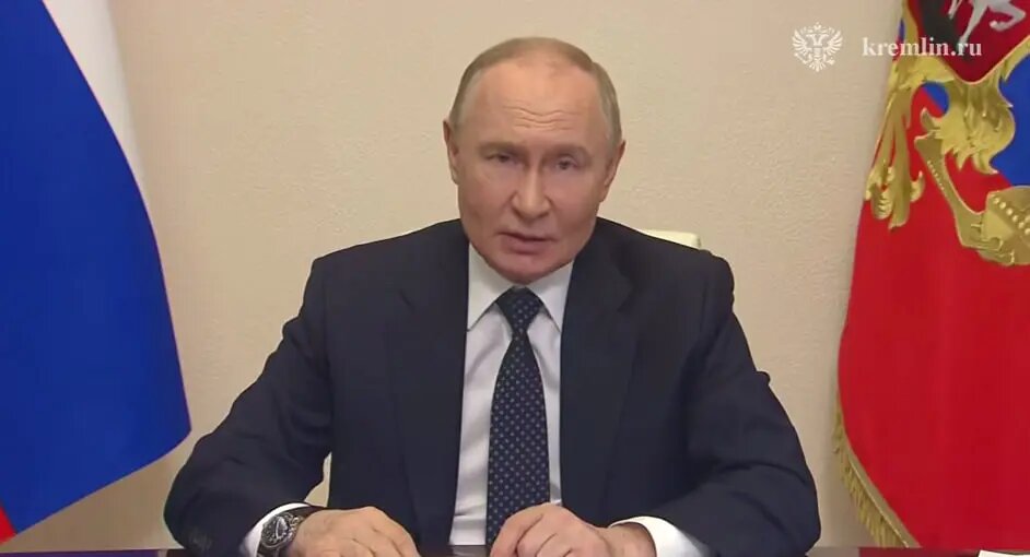    Владимир Путин. Фото: стоп-кадр видео Кремля