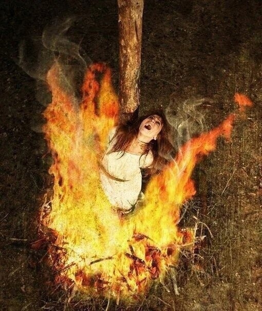 Сожжение ведьмы