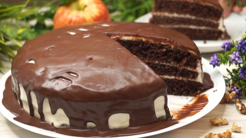 Торт "Шедевр" с незабываемым вкусом, любители сладкого и даже не любители оценят по достоинству