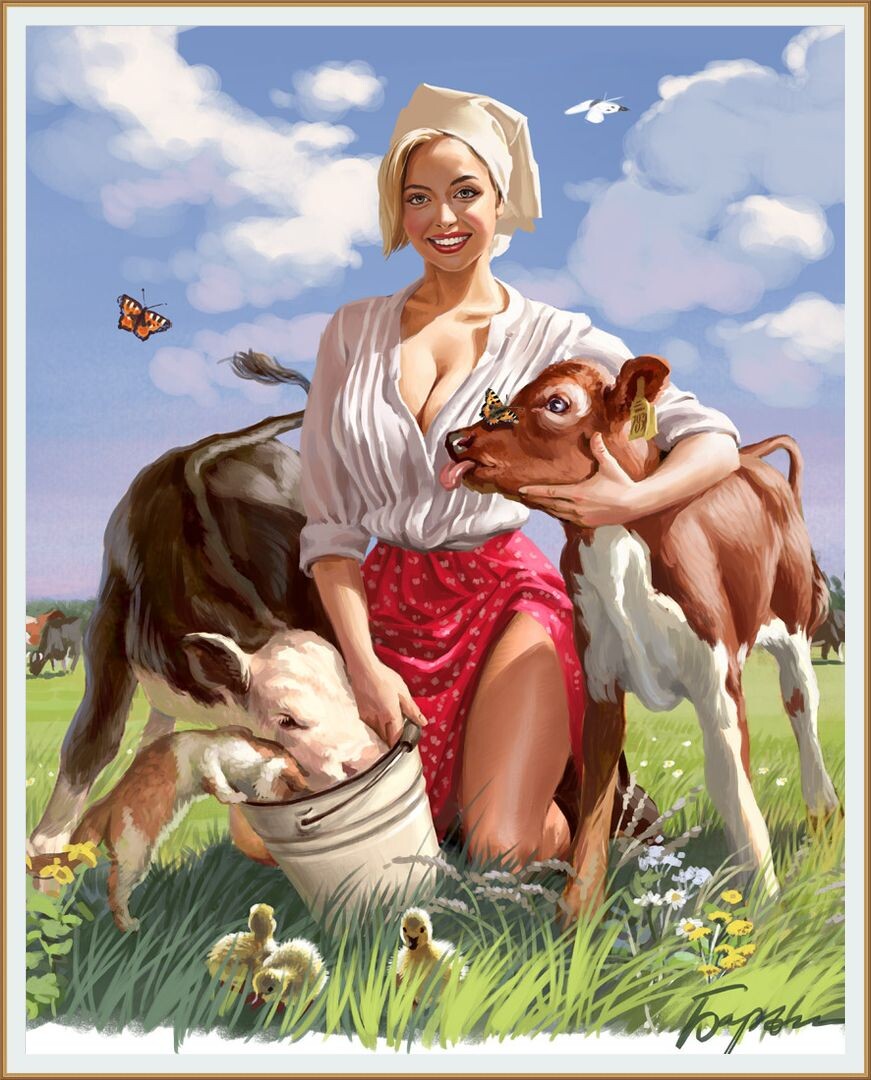 ПИН- АП ИЛЛЮСТРАЦИЯ ОТ ХУДОЖНИКА ВАЛЕРИЯ БАРЫКИНА /  ВЫРАСТИМ КАЖДОГО !