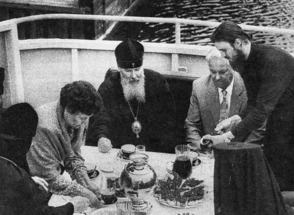 Алексий II и Борис Ельцин