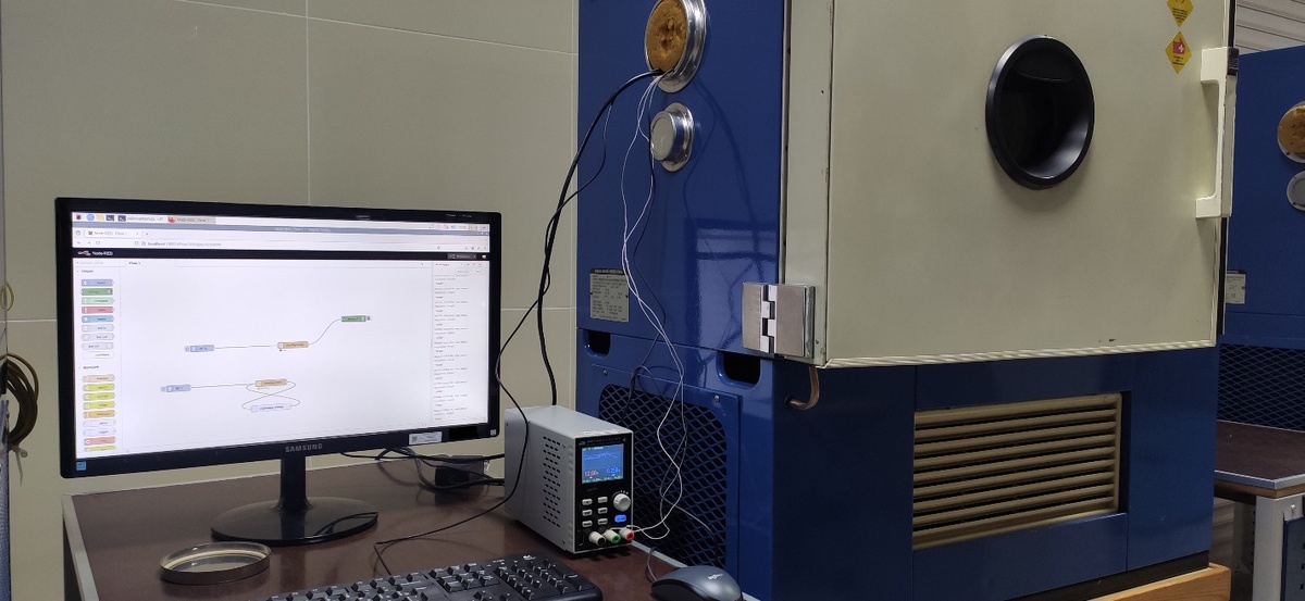 Общий вид стенда для испытаний